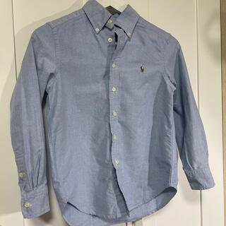 ラルフローレン(Ralph Lauren)のラルフローレン　ワイシャツ　140 ブルー(ブラウス)