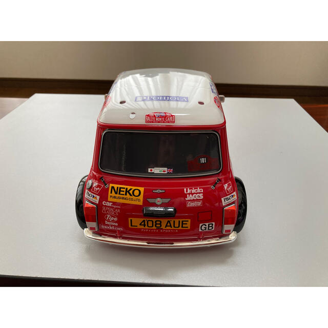 タミヤ1/10RC ミニクーパーモンテカルロ完成スペアボディの通販 タミヤ1/10RC ミニクーパーモンテカルロ完成スペアボディの通販