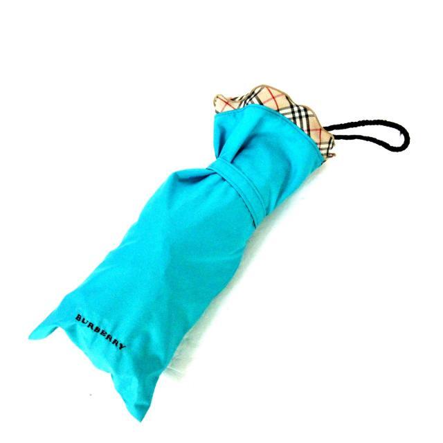 BURBERRY(バーバリー)のバーバリー 折りたたみ傘美品  - 化学繊維 レディースのファッション小物(傘)の商品写真