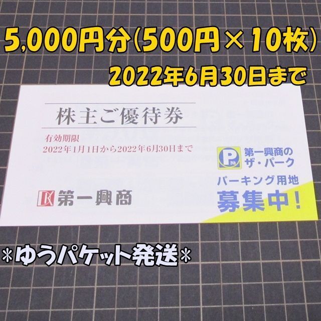 第一興商 株主優待券１冊 5000円分◇ビッグエコー他 | www.centroaip.it