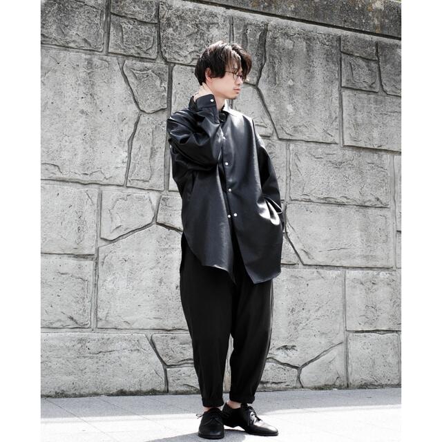 RePLAY のWASHABLE LEATHER RONG SHIRTSトップス