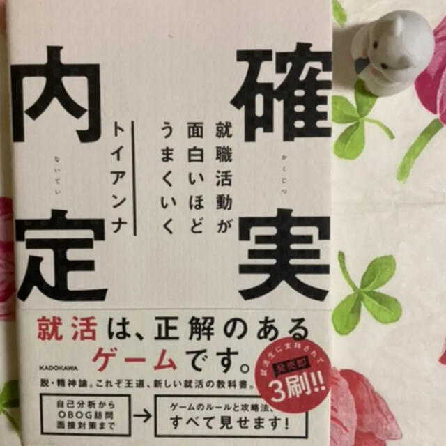 角川書店(カドカワショテン)の就職活動が面白いほどうまくいく 確実内定 エンタメ/ホビーの本(人文/社会)の商品写真