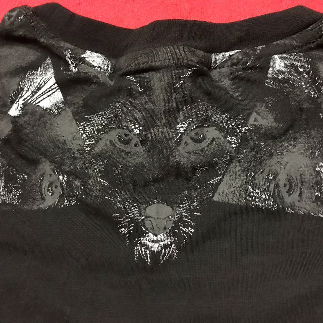 GIVENCHY(ジバンシィ)のジバンシィ半袖Tシャツ黒110㎝／17LUCIFEROアニマルプリント綿100％ キッズ/ベビー/マタニティのキッズ服男の子用(90cm~)(Tシャツ/カットソー)の商品写真