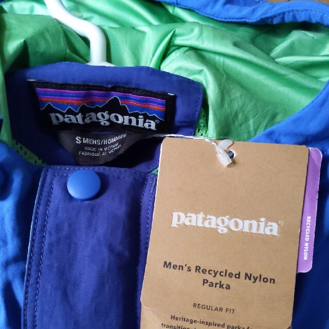 マウンテンパーカーPatagoniaパタゴニアリサイクルナイロンパーカーSサイズ新品