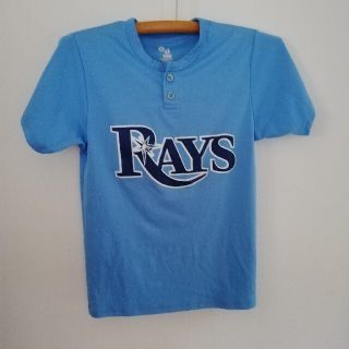 メジャーリーグ　タンパベイ・レイズ　MLBキッズTシャツ　野球ユニフォーム(その他)