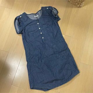 ギャップ(GAP)のGAP デニムワンピース Sサイズ(ワンピース)