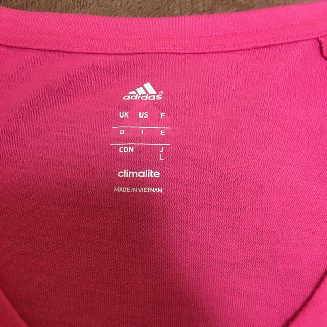 adidas(アディダス)のadidas Ｔシャツ レディースのトップス(Tシャツ(長袖/七分))の商品写真