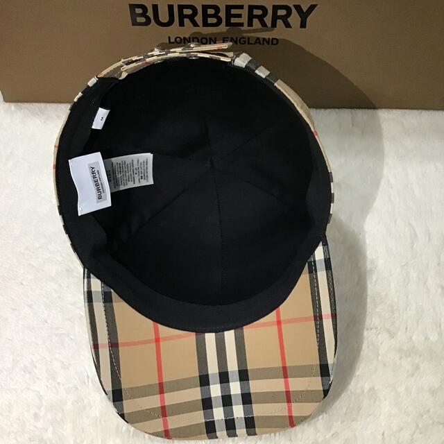 BURBERRY(バーバリー)のBURBERRY モノグラムモチーフチェックコットンベースボールキャップ メンズの帽子(キャップ)の商品写真