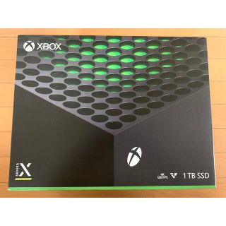 エックスボックス(Xbox)の新品・未開封　Microsoft Xbox Series X(家庭用ゲーム機本体)