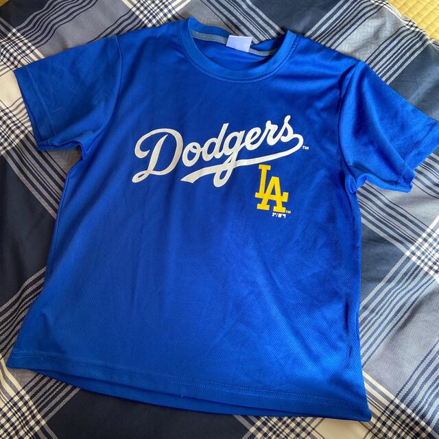 [公式] LA Dodgers  MLB ドジャース　ユニフォーム　ジャージ キッズ/ベビー/マタニティのキッズ服男の子用(90cm~)(Tシャツ/カットソー)の商品写真