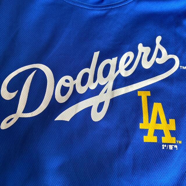 [公式] LA Dodgers  MLB ドジャース　ユニフォーム　ジャージ キッズ/ベビー/マタニティのキッズ服男の子用(90cm~)(Tシャツ/カットソー)の商品写真