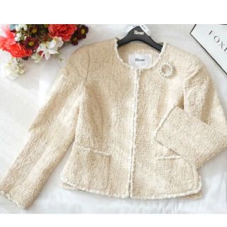 Rene(René) ツイードジャケットの通販 200点以上 | ルネを買うならラクマ