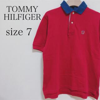 トミーヒルフィガー(TOMMY HILFIGER)のトミーヒルフィガー 120 130 サイズ7 男の子 トップス 半袖 ポロシャツ(Tシャツ/カットソー)