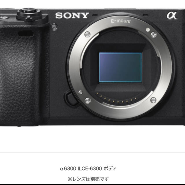 配送ネットワーク SONY ソニー α6300 - カメラ