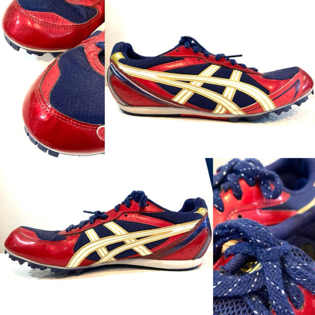 asics(アシックス)のASICS★EFFORT EF★スニーカー★スパイク★アシックス★エフォート★赤 メンズの靴/シューズ(スニーカー)の商品写真