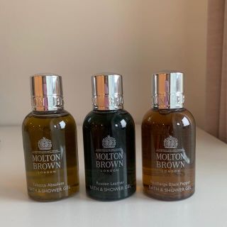 モルトンブラウン(MOLTON BROWN)のMOLTON BROWN バス&シャワージェル 50ml 3個セット(バスグッズ)