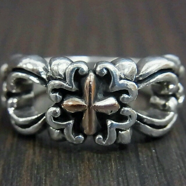 Chrome Hearts(クロムハーツ)の☆2.8万☆ロードキャメロット リング 13号 シルバー×ピンクゴールド  レディースのアクセサリー(リング(指輪))の商品写真