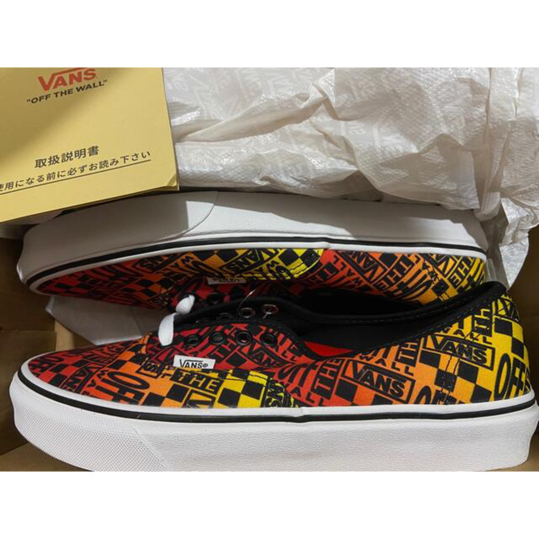 VANS】26cm AUTHENTIC オーセンティック ロゴ - スニーカー