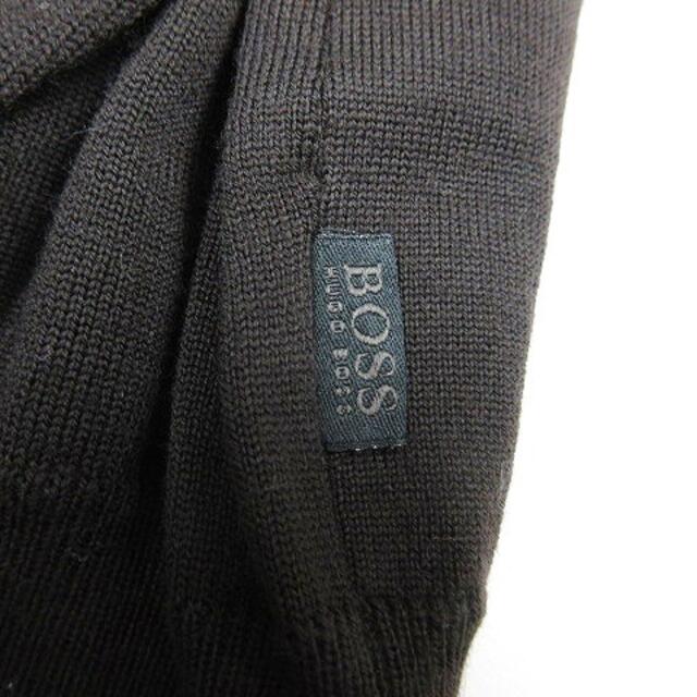 HUGO BOSS(ヒューゴボス)のヒューゴボス メリノ ウール ハーフジップ ニット セーター 46 メンズのトップス(ニット/セーター)の商品写真