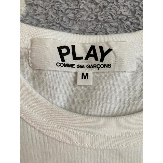 COMME des GARCONS(コムデギャルソン)のPLAY COMME des GARCONS Mサイズ レディースのトップス(Tシャツ(半袖/袖なし))の商品写真