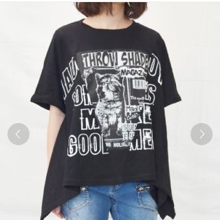 ワールドワイドラブ(WORLD WIDE LOVE!)の【美品】WORLD WIDE LOVE! チュニックTシャツ(1)(Tシャツ(半袖/袖なし))