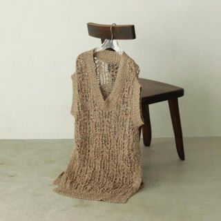 トゥデイフル(TODAYFUL)のTODAYFUL "Crochet Knit Vest"クロシェニットベスト(ベスト/ジレ)