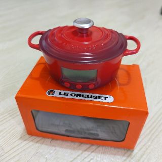 ルクルーゼ(LE CREUSET)のル・クルーゼ　キッチンタイマー　非売品　新品未使用(収納/キッチン雑貨)