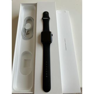 アップルウォッチ(Apple Watch)のリカ様専用　series3 42mm 初期化済み　セルラーモデル中古品(腕時計(デジタル))