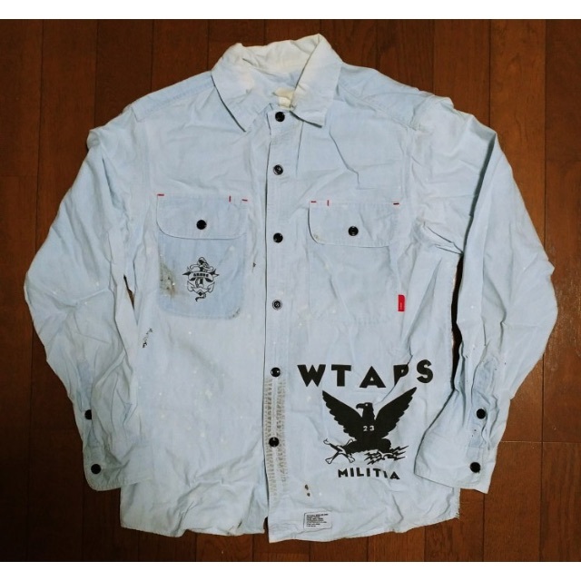 08aw WTAPS CELL ワークシャツ S 激レア