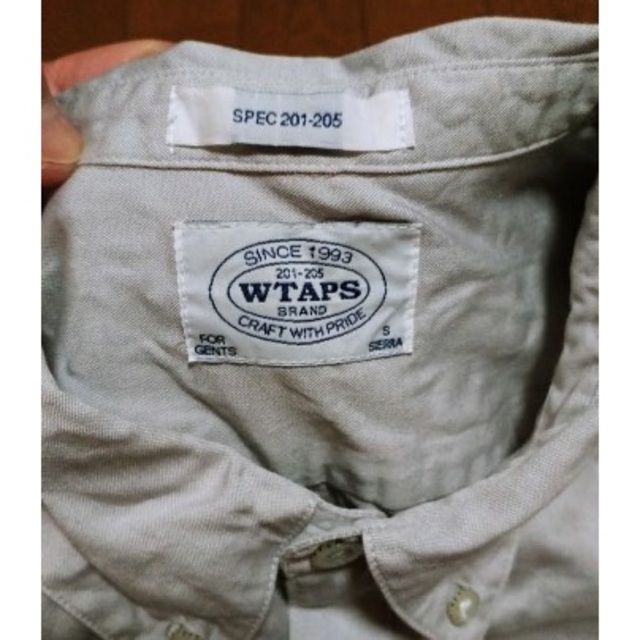 11ss WTAPS DECTVE シャツ S