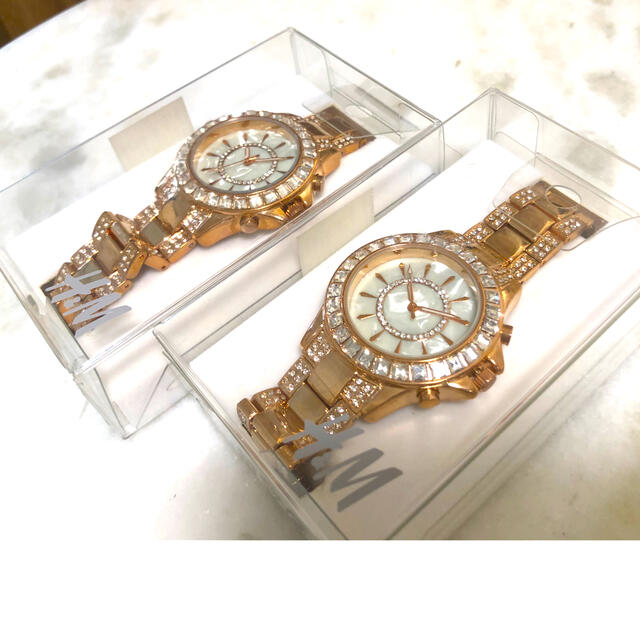 H&M(エイチアンドエム)の【新品】H&M WRIST WATCH 2SET メンズの時計(腕時計(アナログ))の商品写真