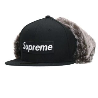 シュプリーム(Supreme)のシュプリーム ×ニューエラ/NewEra イヤーフラップボックスロゴキャップ(帽子)