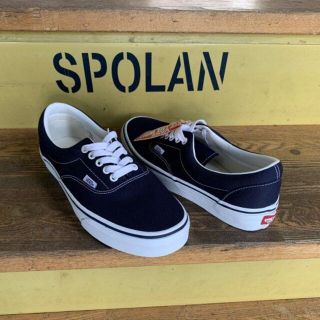 ヴァンズ(VANS)のVANS バンズ スケシュー【Era】NAVY 紺 25.5cm(スケートボード)