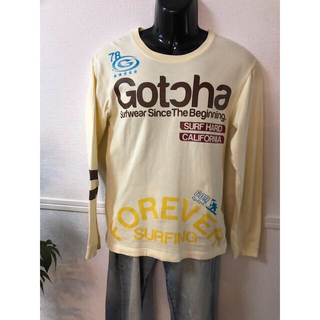 ガッチャ(GOTCHA)のGOTCHA メンズ長袖Tシャツ　美品(Tシャツ/カットソー(七分/長袖))