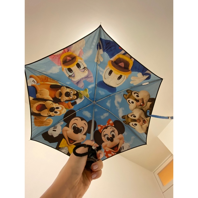 ディズニー　実写　ミッキー    折りたたみ傘