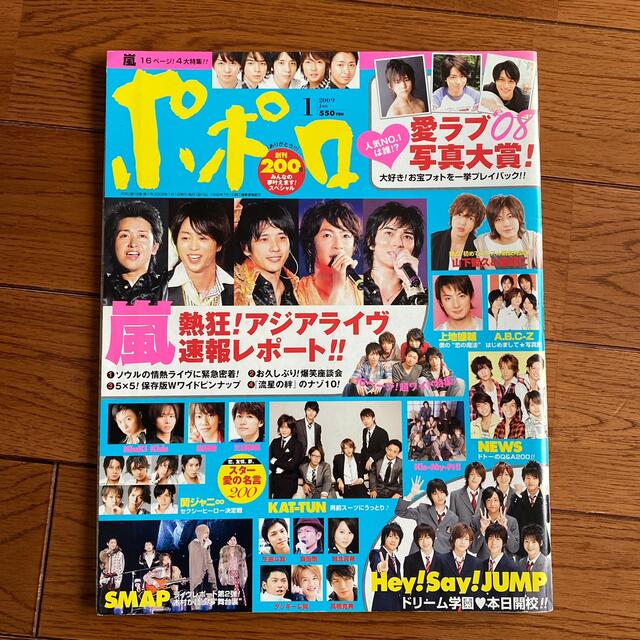 [値下げ]ポポロ　2009年1月号 エンタメ/ホビーの雑誌(アート/エンタメ/ホビー)の商品写真