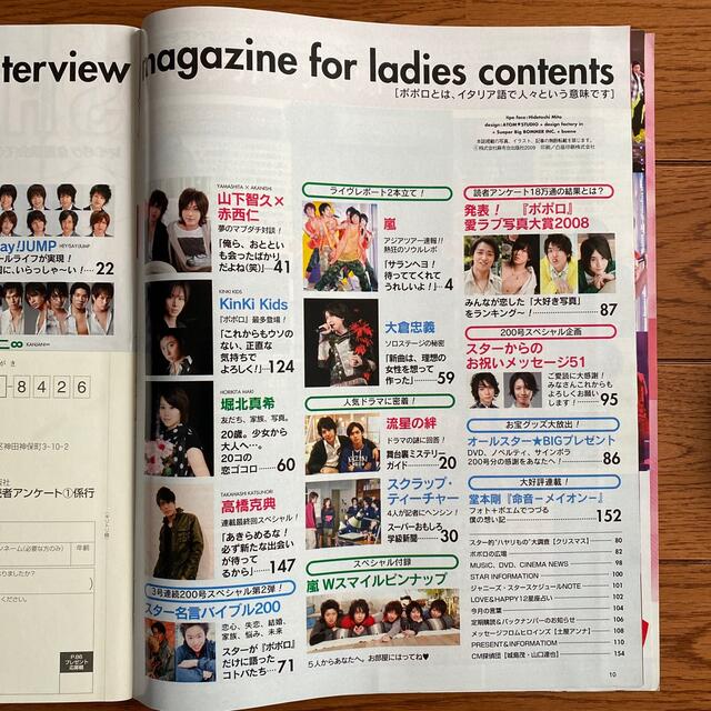 [値下げ]ポポロ　2009年1月号 エンタメ/ホビーの雑誌(アート/エンタメ/ホビー)の商品写真