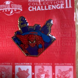 ユニバーサルスタジオジャパン(USJ)のスパイダーマン　ピンバッジ(アメコミ)