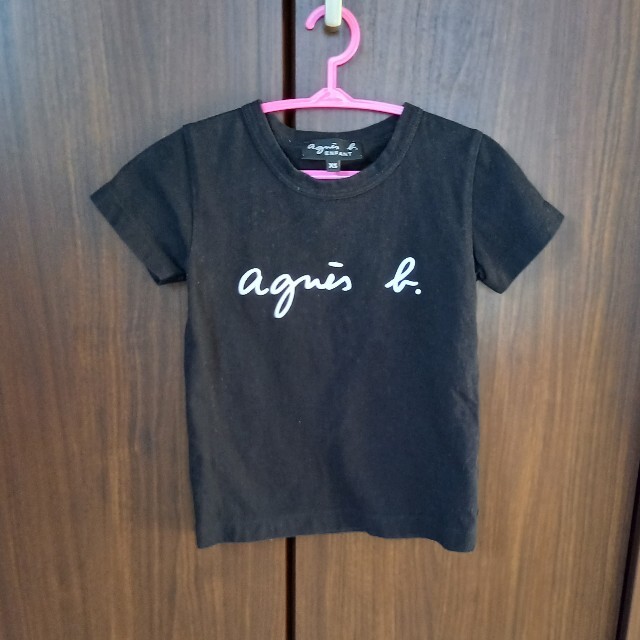 agnes b.(アニエスベー)のアニエスベー　キッズ　ロゴTシャツ キッズ/ベビー/マタニティのキッズ服女の子用(90cm~)(Tシャツ/カットソー)の商品写真