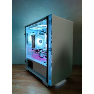 自作PC　白いゲーミングPC　Rtx3060(デスクトップ型PC)