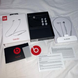 ビーツバイドクタードレ(Beats by Dr Dre)のBeats by Dr Dre BEATSX SATIN SILVER(ヘッドフォン/イヤフォン)