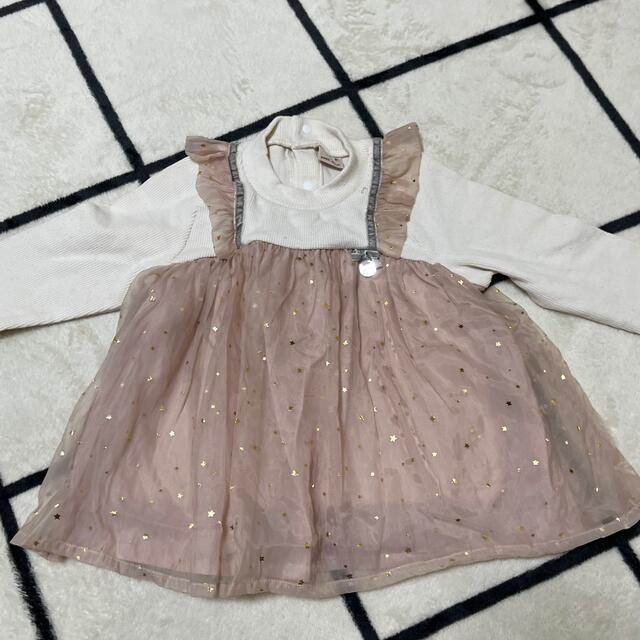 petit main(プティマイン)のpetit main キッズ/ベビー/マタニティのキッズ服女の子用(90cm~)(ワンピース)の商品写真