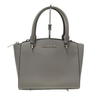 マイケルコース(Michael Kors)のマイケルコース ハンドバッグ - グレー(ハンドバッグ)