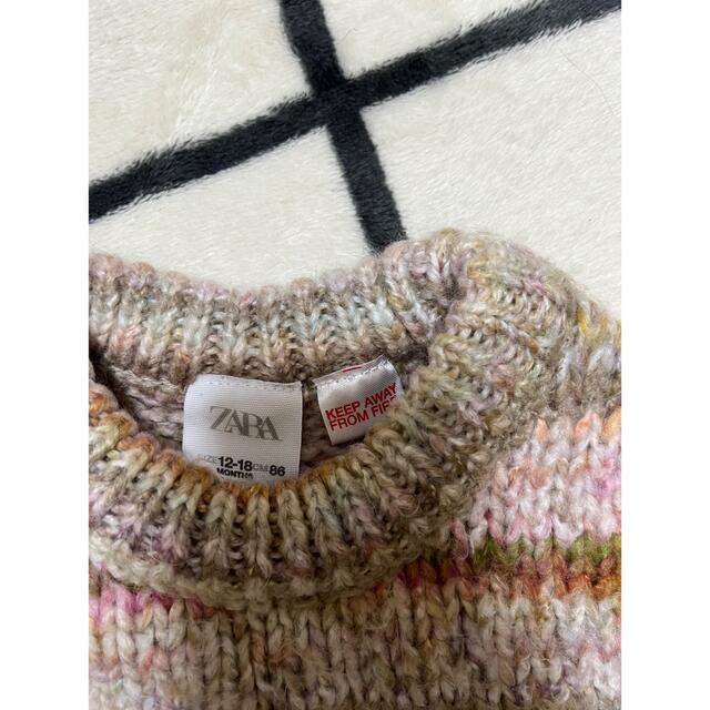 ZARA KIDS(ザラキッズ)のZARA KIDS キッズ/ベビー/マタニティのキッズ服女の子用(90cm~)(ニット)の商品写真