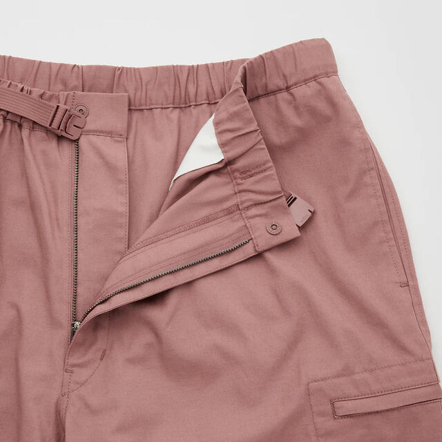 UNIQLO(ユニクロ)のユニクロ U クライミングショーツ　ピンク　Ｌ メンズのパンツ(ショートパンツ)の商品写真