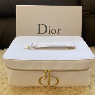 ディオール(Dior)のディオール　ノベルティー　バニティバッグ　コットンケース　タオル(ポーチ)