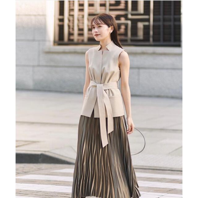 L'Or  Three-Dimentional Pleats Skirt⭐️