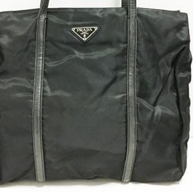 PRADA(プラダ) ブラック ナイロン トートバッグ - トートバッグ