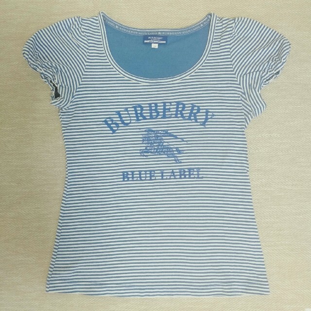 BURBERRY BLUE LABEL(バーバリーブルーレーベル)のBURBERRY　Ｔシャツ　ボーダー　レディース　Msize レディースのトップス(Tシャツ(半袖/袖なし))の商品写真