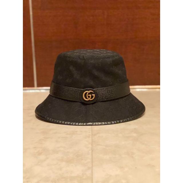 豪華ラッピング無料 Gucci - GUCCI バケットハット ハット - www 早期割引送料無料 未使用品 ハット エルメス HERMES ハット